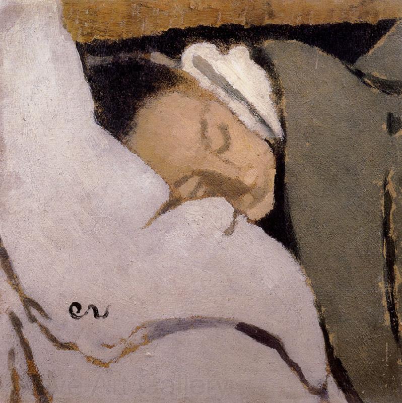 Edouard Vuillard Sleeping woman France oil painting art